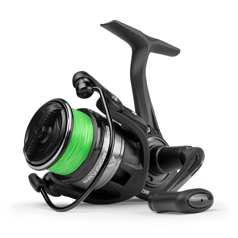 Savage Gear SG2 Pitch Black Incl. Line