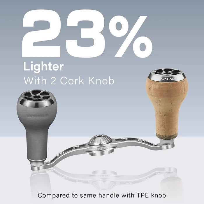  Gomexus Aluminum Double Handle With Cork Knob