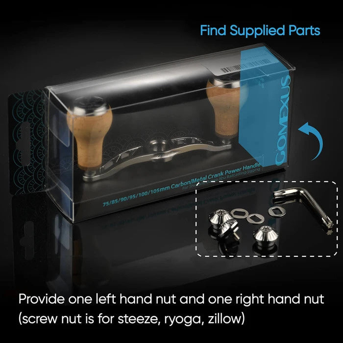  Gomexus Aluminum Double Handle With Cork Knob