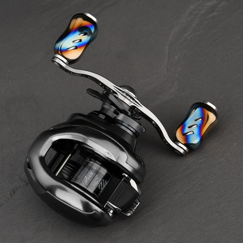  Gomexus Crank Handle W/Titanium Galaxy Knob
