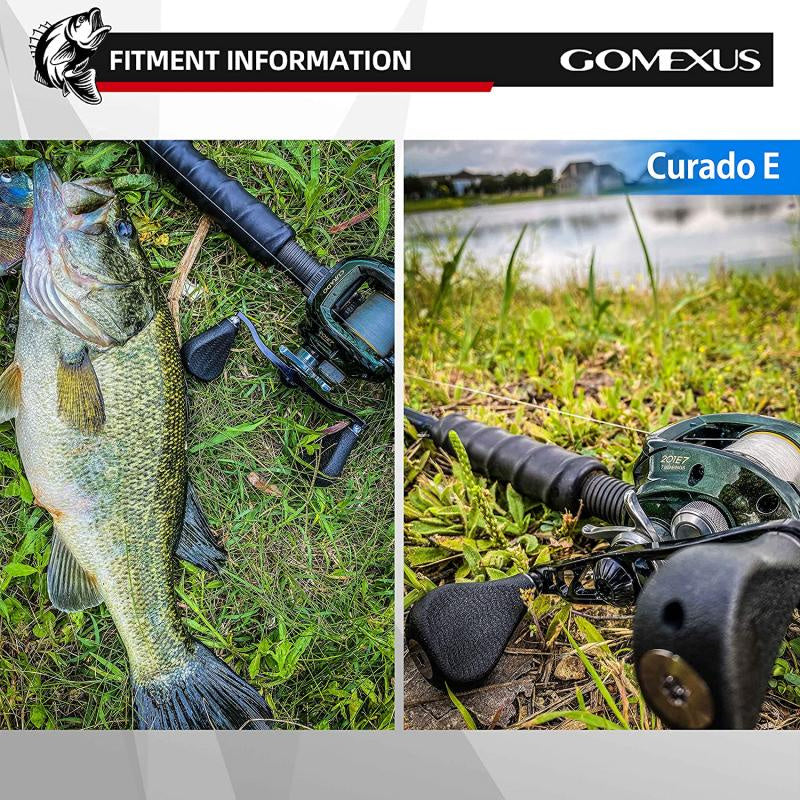 Gomexus 110mm Aluminium Handle With 35mm TPE Knob