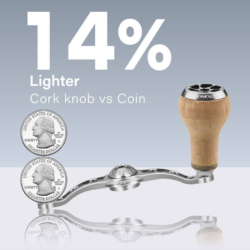  Gomexus 120mm Aluminium Handle With 27mm Cork Knob