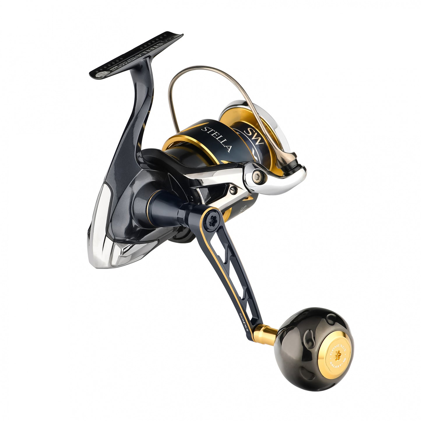  Gomexus 70mm Aluminium Power Handle With 45mm Knob - Black Gold