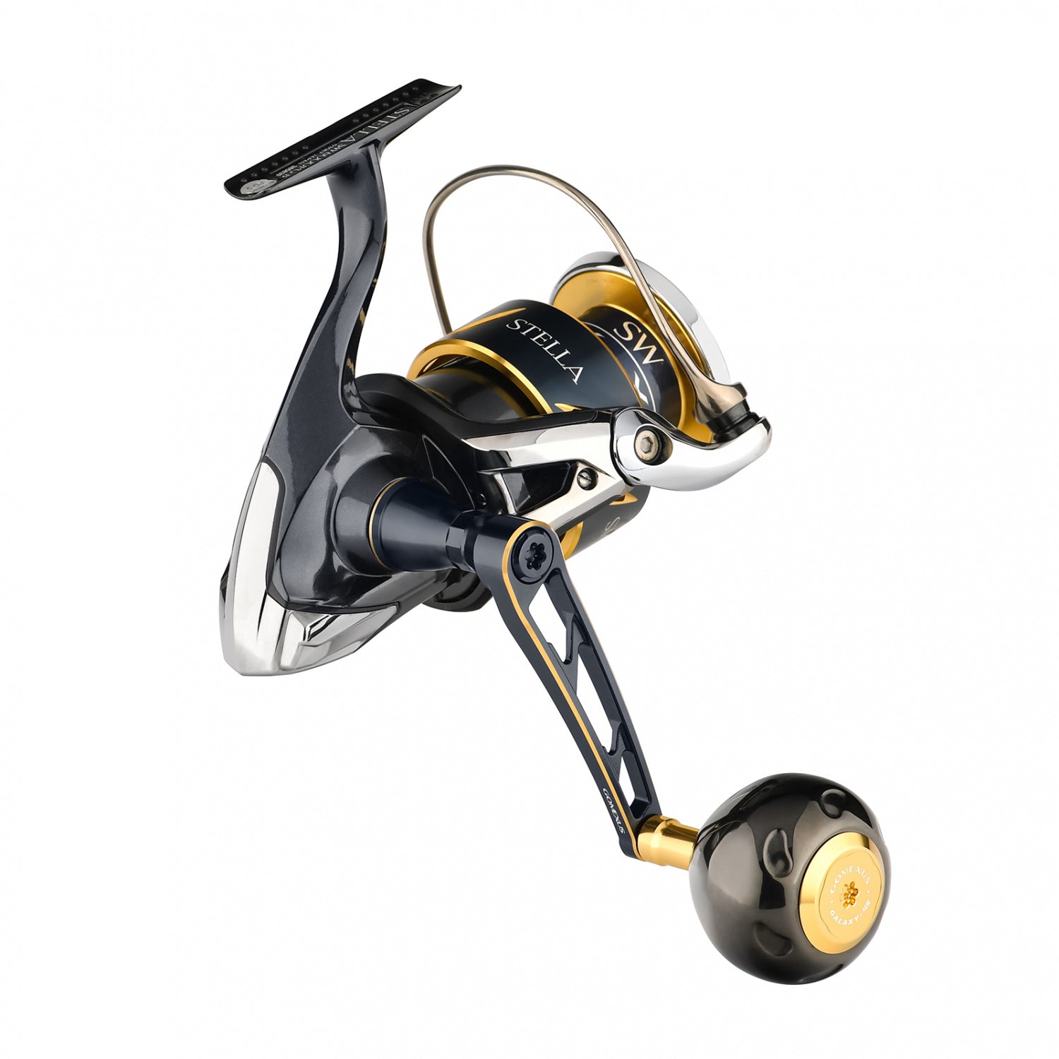  Gomexus 70mm Aluminium Power Handle With 45mm Knob - Black Gold