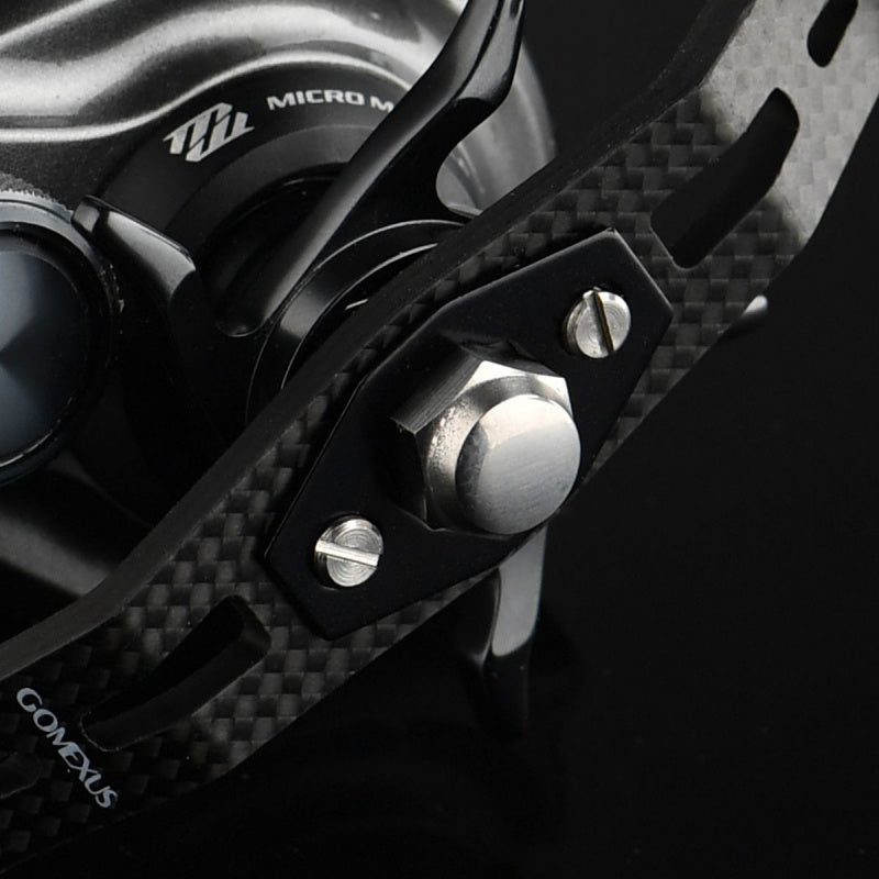  Gomexus 105mm Carbon Swept Handle With 30mm Aluminium Knob
