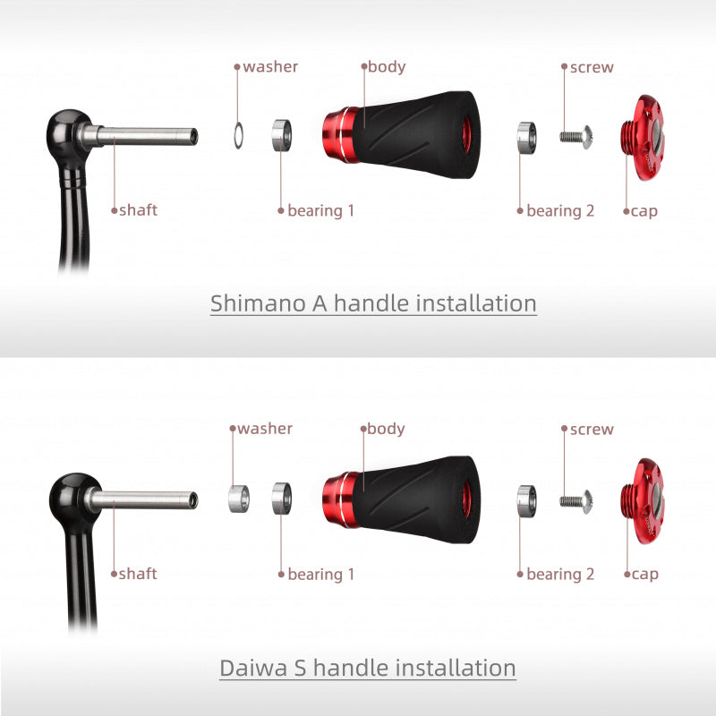  Gomexus Aluminum & EVA Knob