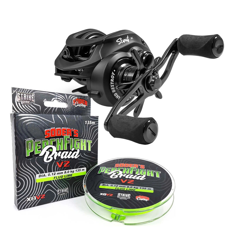  Scout Baitcaster W. Söder PerchFight Braid X4